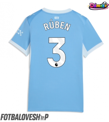 Manchester City Ruben Dias #3 Dámské Domácí Dres 2026-27 Krátký Rukáv