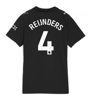 Manchester City Tijjani Reijnders #4 Dámské Venkovní Dres 2025-26 Krátký Rukáv Manchester City Tijjani Reijnders #4 Dámské Venkovní Dres 2025-26 Krátký Rukáv