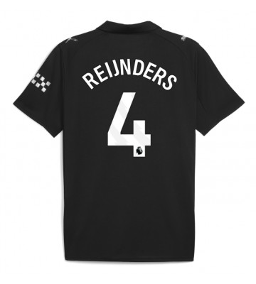 Manchester City Tijjani Reijnders #4 Venkovní Dres 2025-26 Krátký Rukáv