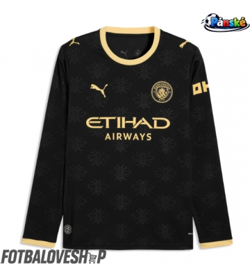 Manchester City Venkovní Dres 2026-27 Dlouhý Rukáv