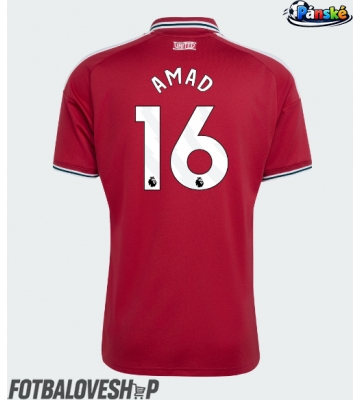 Manchester United Amad Diallo #16 Domácí Dres 2026-27 Krátký Rukáv