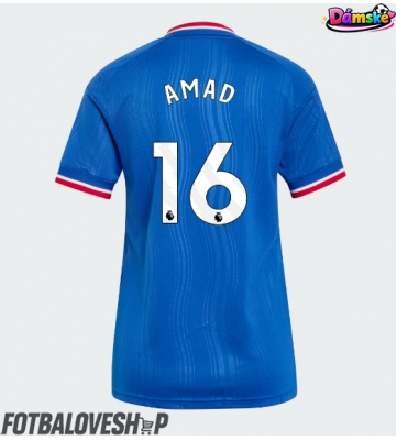 Manchester United Amad Diallo #16 Dámské Venkovní Dres 2026-27 Krátký Rukáv