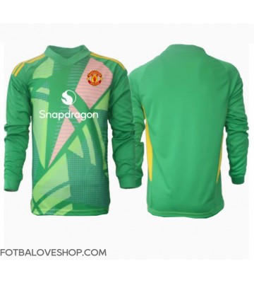 Manchester United Brankářské Alternativní Dres 2024-25 Dlouhý Rukáv