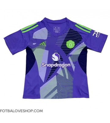 Manchester United Brankářské Domácí Dres 2024-25 Krátký Rukáv