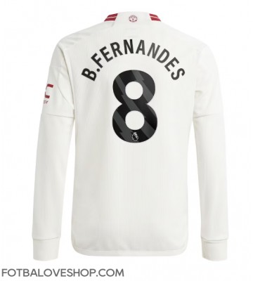 Manchester United Bruno Fernandes #8 Alternativní Dres 2023-24 Dlouhý Rukáv