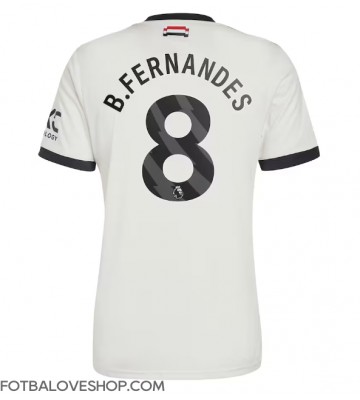Manchester United Bruno Fernandes #8 Alternativní Dres 2024-25 Krátký Rukáv