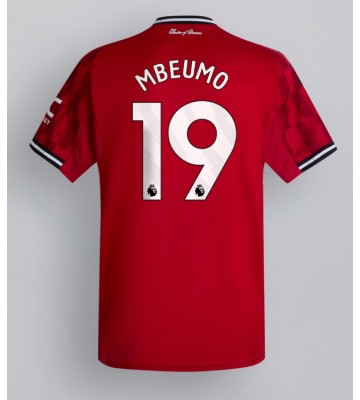 Manchester United Bryan Mbeumo #19 Domácí Dres 2025-26 Krátký Rukáv