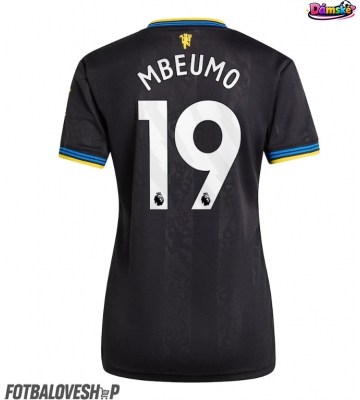 Manchester United Bryan Mbeumo #19 Dámské Alternativní Dres 2025-26 Krátký Rukáv