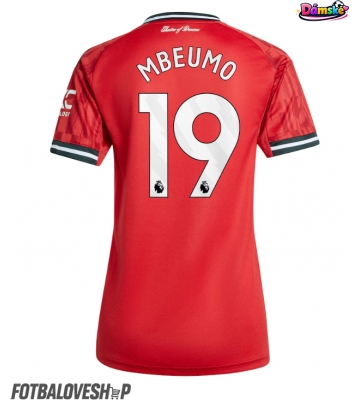Manchester United Bryan Mbeumo #19 Dámské Domácí Dres 2025-26 Krátký Rukáv