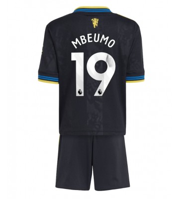 Manchester United Bryan Mbeumo #19 Dětské Alternativní Dres 2025-26 Krátký Rukáv (+ trenýrky)