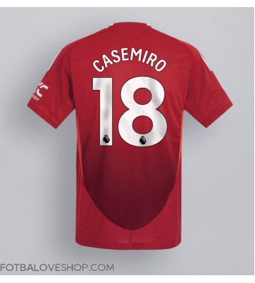 Manchester United Casemiro #18 Domácí Dres 2024-25 Krátký Rukáv