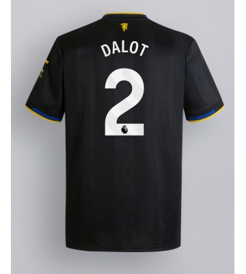 Manchester United Diogo Dalot #2 Alternativní Dres 2025-26 Krátký Rukáv