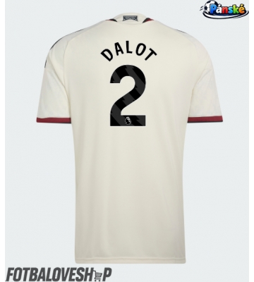Manchester United Diogo Dalot #2 Alternativní Dres 2026-27 Krátký Rukáv