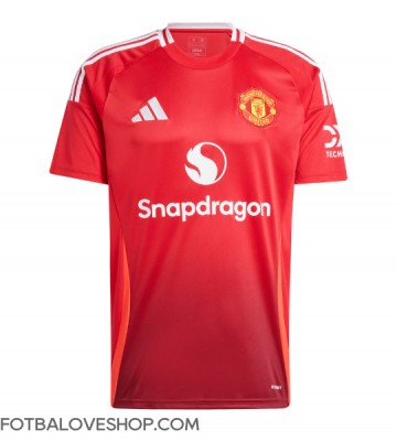 Manchester United Domácí Dres 2024-25 Krátký Rukáv