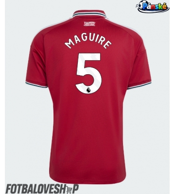 Manchester United Harry Maguire #5 Domácí Dres 2026-27 Krátký Rukáv