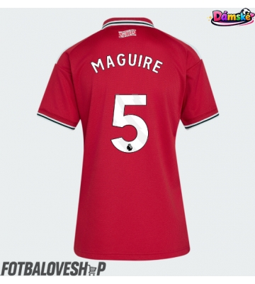 Manchester United Harry Maguire #5 Dámské Domácí Dres 2026-27 Krátký Rukáv