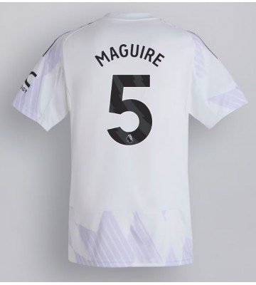 Manchester United Harry Maguire #5 Venkovní Dres 2025-26 Krátký Rukáv