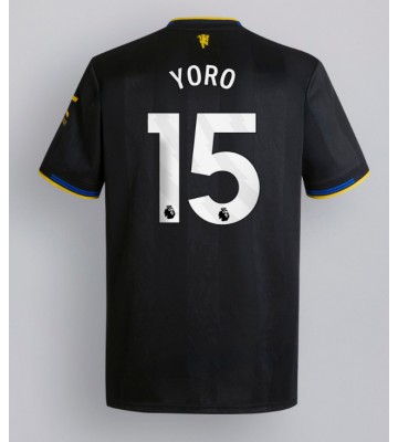 Manchester United Leny Yoro #15 Alternativní Dres 2025-26 Krátký Rukáv