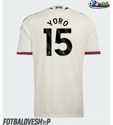 Manchester United Leny Yoro #15 Alternativní Dres 2026-27 Krátký Rukáv