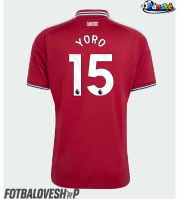 Manchester United Leny Yoro #15 Domácí Dres 2026-27 Krátký Rukáv