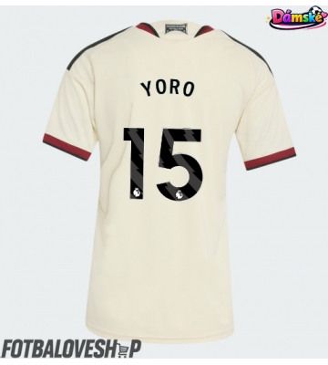 Manchester United Leny Yoro #15 Dámské Alternativní Dres 2026-27 Krátký Rukáv