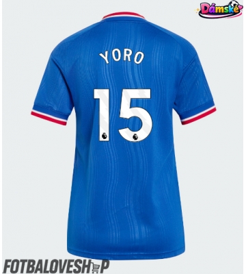 Manchester United Leny Yoro #15 Dámské Venkovní Dres 2026-27 Krátký Rukáv