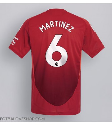 Manchester United Lisandro Martinez #6 Domácí Dres 2024-25 Krátký Rukáv