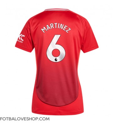 Manchester United Lisandro Martinez #6 Dámské Domácí Dres 2024-25 Krátký Rukáv