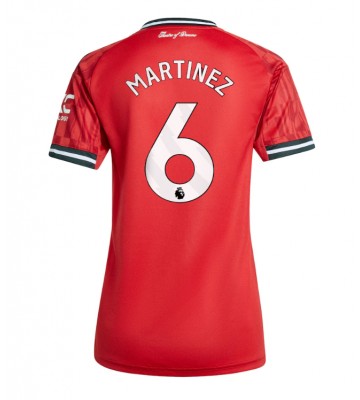 Manchester United Lisandro Martinez #6 Dámské Domácí Dres 2025-26 Krátký Rukáv