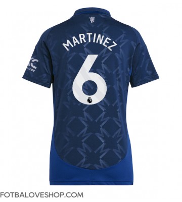 Manchester United Lisandro Martinez #6 Dámské Venkovní Dres 2024-25 Krátký Rukáv