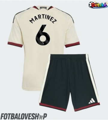 Manchester United Lisandro Martinez #6 Dětské Alternativní Dres 2026-27 Krátký Rukáv (+ trenýrky)