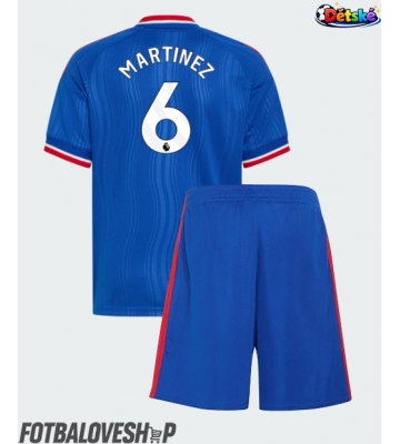 Manchester United Lisandro Martinez #6 Dětské Venkovní Dres 2026-27 Krátký Rukáv (+ trenýrky)