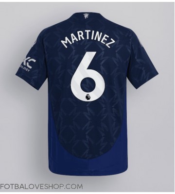 Manchester United Lisandro Martinez #6 Venkovní Dres 2024-25 Krátký Rukáv