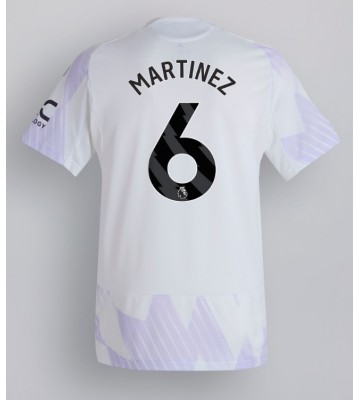 Manchester United Lisandro Martinez #6 Venkovní Dres 2025-26 Krátký Rukáv