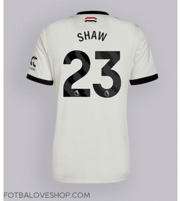 Manchester United Luke Shaw #23 Alternativní Dres 2024-25 Krátký Rukáv