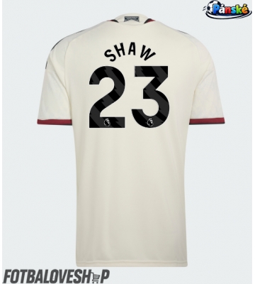 Manchester United Luke Shaw #23 Alternativní Dres 2026-27 Krátký Rukáv