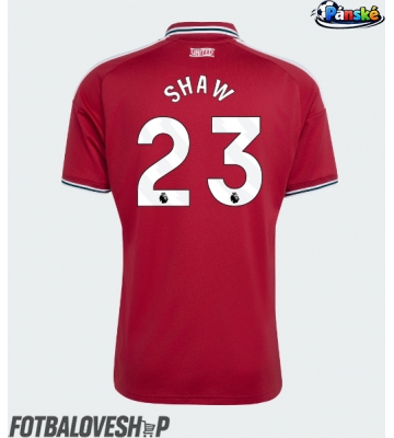 Manchester United Luke Shaw #23 Domácí Dres 2026-27 Krátký Rukáv