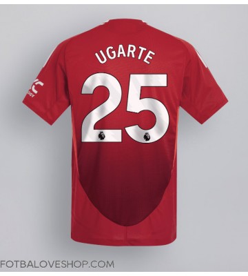 Manchester United Manuel Ugarte #25 Domácí Dres 2024-25 Krátký Rukáv