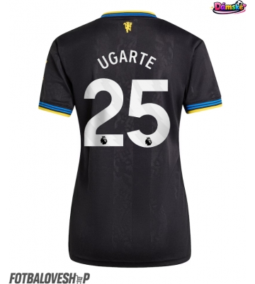 Manchester United Manuel Ugarte #25 Dámské Alternativní Dres 2025-26 Krátký Rukáv