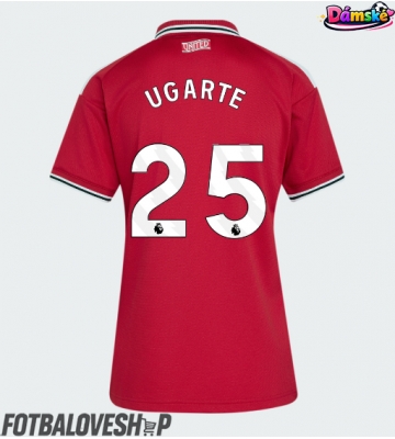 Manchester United Manuel Ugarte #25 Dámské Domácí Dres 2026-27 Krátký Rukáv