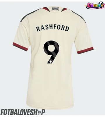 Manchester United Marcus Rashford #9 Dámské Alternativní Dres 2026-27 Krátký Rukáv
