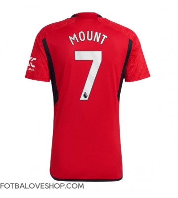 Manchester United Mason Mount #7 Domácí Dres 2023-24 Krátký Rukáv