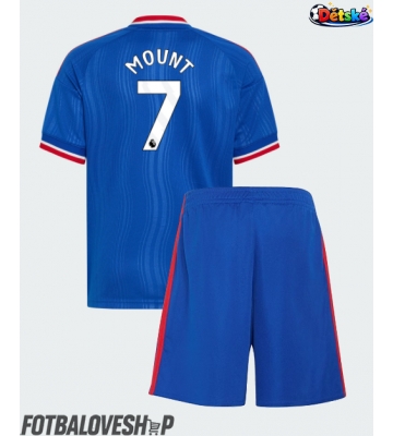 Manchester United Mason Mount #7 Dětské Venkovní Dres 2026-27 Krátký Rukáv (+ trenýrky)