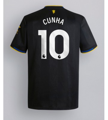 Manchester United Matheus Cunha #10 Alternativní Dres 2025-26 Krátký Rukáv