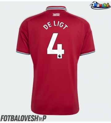 Manchester United Matthijs de Ligt #4 Domácí Dres 2026-27 Krátký Rukáv