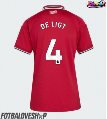 Manchester United Matthijs de Ligt #4 Dámské Domácí Dres 2026-27 Krátký Rukáv