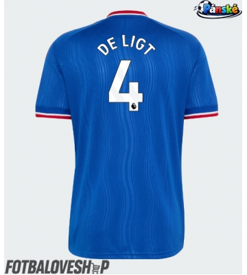 Manchester United Matthijs de Ligt #4 Venkovní Dres 2026-27 Krátký Rukáv