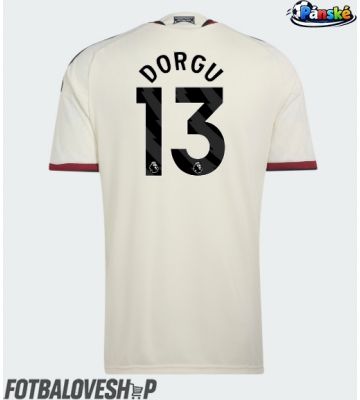 Manchester United Patrick Dorgu #13 Alternativní Dres 2026-27 Krátký Rukáv