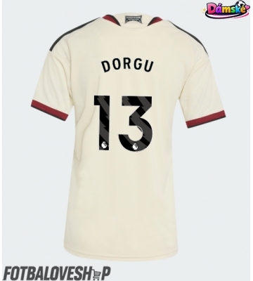 Manchester United Patrick Dorgu #13 Dámské Alternativní Dres 2026-27 Krátký Rukáv