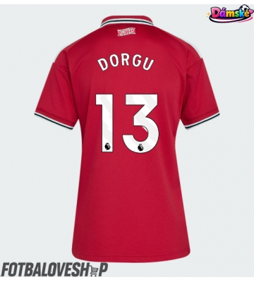 Manchester United Patrick Dorgu #13 Dámské Domácí Dres 2026-27 Krátký Rukáv